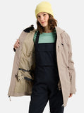 Burton Womens Reserve 2L Insulated Jacket - Summit Taupe