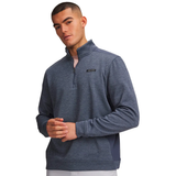 Under Armour Men's SweaterFleece Hybrid 1/4 Zip Neck Sweater - Regular Gray / Downpour Gray - 044