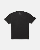 RVCA Mens Midweight Label Short Sleeve Tee - Black