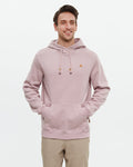 Tentree Mens Reynard Treefleece Hoodie - Vintage Mauve