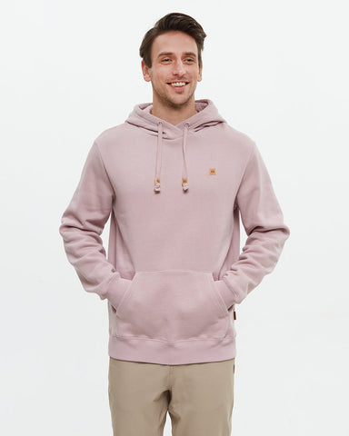 Tentree Mens Reynard Treefleece Hoodie - Vintage Mauve