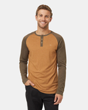 Tentree Mens TreeBlend Classic Henley Longsleeve