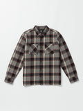 Volcom Mens Brickstone Lined Flannel Long Sleeve Shirt