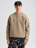 Burton Men's SpaceCloud Henley - Summit Taupe Heather