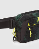 Tentree Valdes Hip Pack Bag - Meteorite Black / Borealis Print