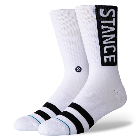 Stance OG Crew Socks - White