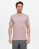 Tentree Mens Baker T-Shirt - Vintage Mauve Heather