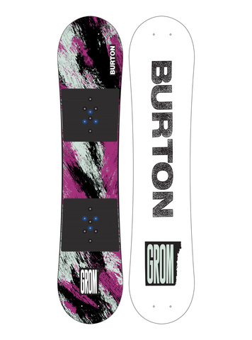 Burton Kids' Grom Snowboard - Purple/Teal