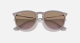 Ray-Ban Erika Sunglasses - Dark Sand W/ Brown Violet Gradient