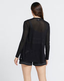 Volcom Womens Go Go Wrap Cardigan - Black