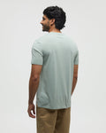 Tentree Mens Juniper T-Shirt - Oasis Heather / White