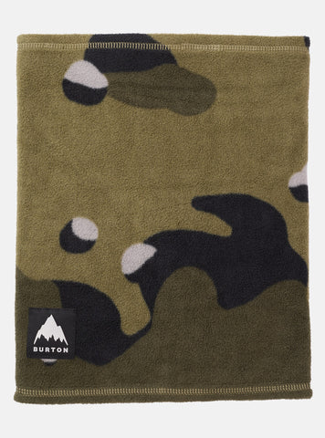 Burton Kids Neck Warmer - Forest Moss Cookie Camo