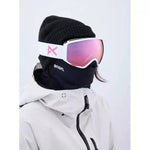 Anon WM1 Goggles + Bonus Lens + MFI® Face Mask - White