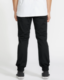 Volcom Mens Frickin Slim Jogger Pants - Black
