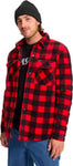 Volcom Mens Bowered Fleece Jacket - Lifeguard Red