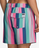 RVCA Resort Elastic 16" Swim Trunk - Flamingo