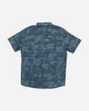 Salty Crew Mens Flagship UV Button Up - Dark Navy