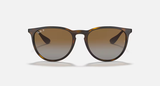 Ray-Ban Erika Sunglasses - Light Havana W/ Brown Polar