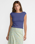 RVCA Womens Auguste Top - Midnight