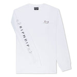 Ripndip Mens Lord Nermal Pocket L/S Tee - White