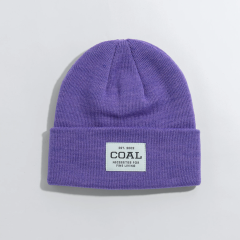 Coal The Uniform Kids Recycled Knit Cuff Beanie - Lavender