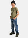 Burton kids Elmore Short Sleeve T-Shirt - Forest Moss