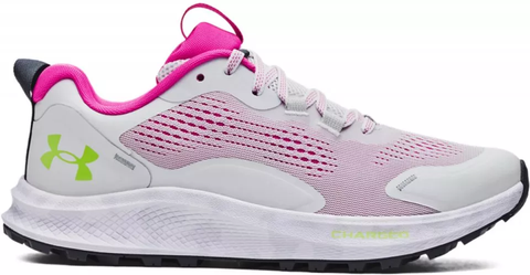 Under Armour Women's UA Charged Bandit TR 2 Running Shoes - White / Prime Pink - 101