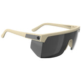 Spy Super Flynn Sunglasses - Matte Sand - Happy Black Spectra Mirror + ANSI