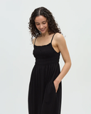 Tentree Women's Driftwood Dress - Meteorite Black