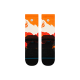 Stance Out Of Range Light Wool Crew Socks - Orange