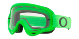 Oakley O-Frame® MX Goggles - Clear Lenses,  Moto Green Strap