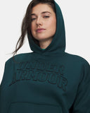 Under Armour Women's Armour Fleece Hoodie - Arden Green - 919