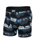 Saxx Ultra Super Soft Underwear - RV There Yet-Black
