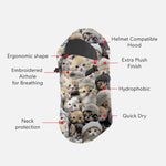 Airhole Junior Milk Fleece Airhood - Kitties