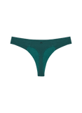 Huha Women's Low Profile Thong Mineral Undies - Green