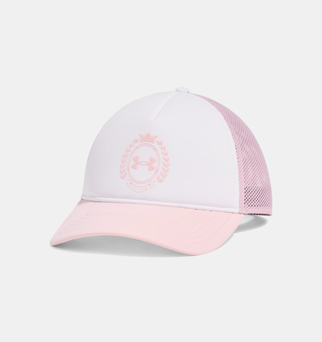 Under Armour Unisex UA Sportstyle Foam Snapback Cap - White / Prime Pink - 100