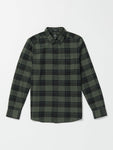 Volcom Mens Caden Plaid Flannel Shirt