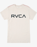 RVCA Mens Big RVCA Tee - Antique White
