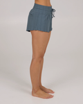 Salty Crew Womens Seafarer Swim Short - Fin Blue