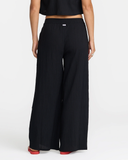 RVCA Womens New Yume Wide Leg Pant - Black