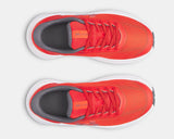 Under Armour Boys' PS UA Chase Running Shoes - Anthem Red / White / Castlerock - 706