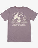 RVCA Mens Balance Rise Short Sleeve T-Shirt