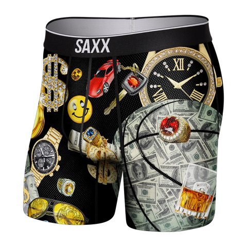 Saxx Volt Underwear -  Money Baller- Black