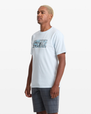 Volcom Men's Chaotic Short Sleeve Tee - Light Blue Acid