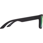 Spy Discord Sunglasses - Matte Black - HD Plus Bronze Polar with Green Spectra Mirror