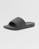 Volcom Women's Volcation Slide Sandals - Black Out