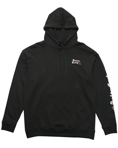 Salty Crew Mens Old School Vintage Fleece Hoodie - Coal