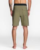 RVCA Mens VA Boardshort Soild - Martini Olive