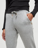 Tentree Women's TreeFleece Bamone Sweatpant - Harbour Gray Heather
