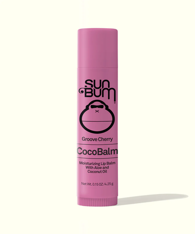 Sun Bum CocoBalm Lip Balm ~ Groove Cherry